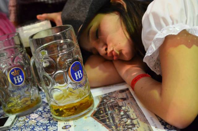 Beer at Oktoberfest